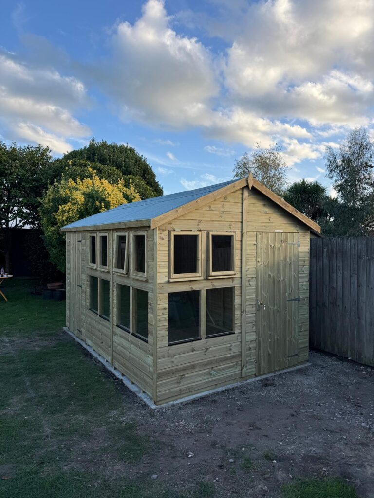 Custom shed build Milford