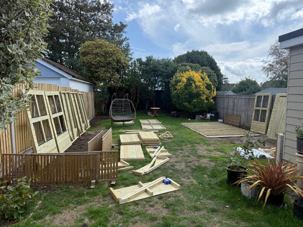 Custom shed build Milford