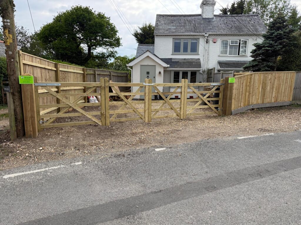 Replacement fencing and gates Sway after
