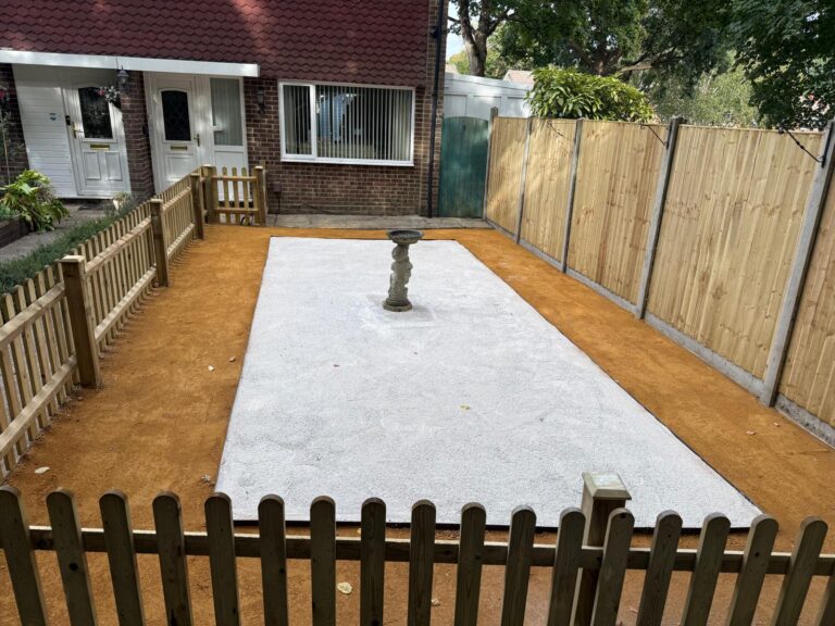 Front garden transformation in Blackfield
